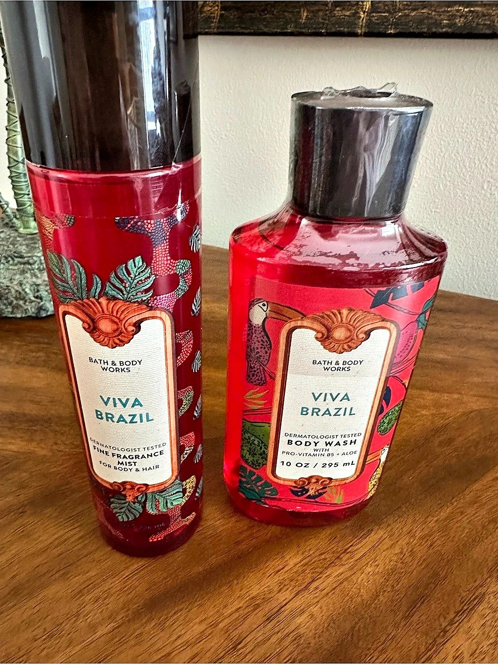 Bath & Body Works Viva Brazil Fragrance & Body Wash Set  NWT